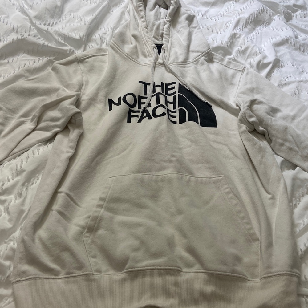 white north face hoodie